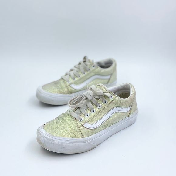 Vans glitter old Skool kids size 2.5 - Picture 2 of 6